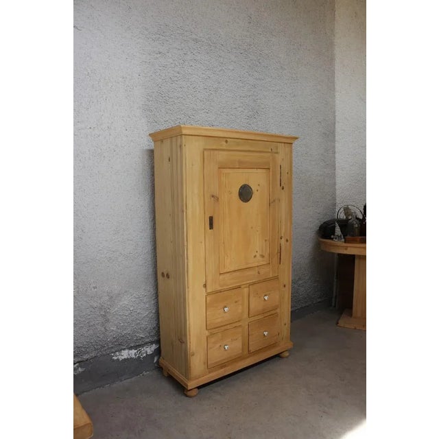 Almer Bread Cupboard For Sale - Image 5 of 11