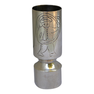 Late 20th Century Sanborns Sterling Silver Double Jigger Shot Holloware Barware