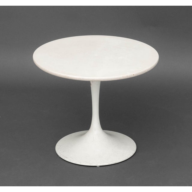 Eero Saarinen Style Tulip Side Table For Sale In New York - Image 6 of 6