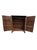 Wood Vintage Mid-Century Modern Flip-Top Cocktail Bar Cabinet, C. 1960s For Sale - Image 7 of 16