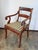19th Century Antique Edwardian / Sheraton Revival Style Mahogany Armchair For Sale - Image 5 of 11