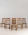 19th Century France Antique White Wood Dining Chair For Sale - Image 4 of 11