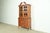 English Baker Furniture Style Georgian Burled Walnut Breakfront Bookcase Cabinet, Circa 1960s For Sale - Image 3 of 17