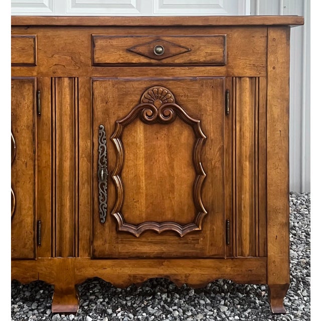 Century Furniture Century Furniture Maple Country French Melbourne Credenza For Sale - Image 4 of 13