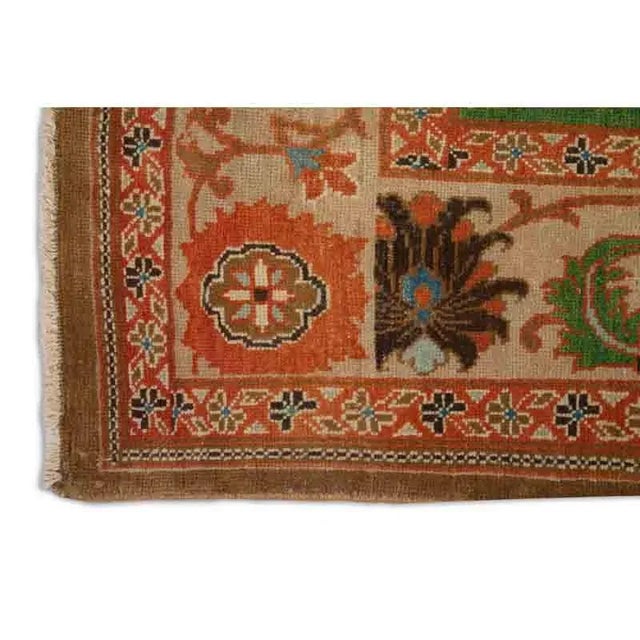 1970s Vintage Handwoven Persian Tabriz Area Rug 7'2" X 9'6" For Sale - Image 4 of 10