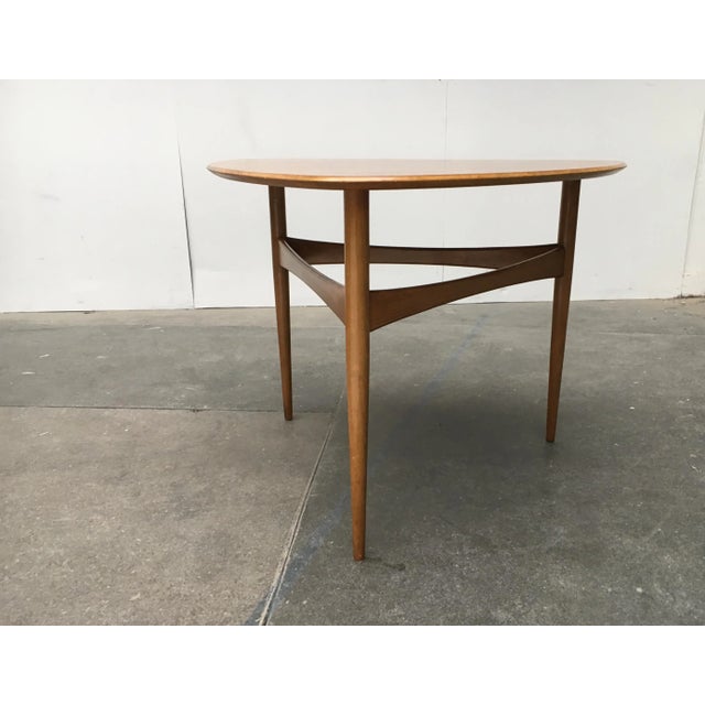 Mid-Century Tripod Coffee Table For Sale - Image 4 of 18