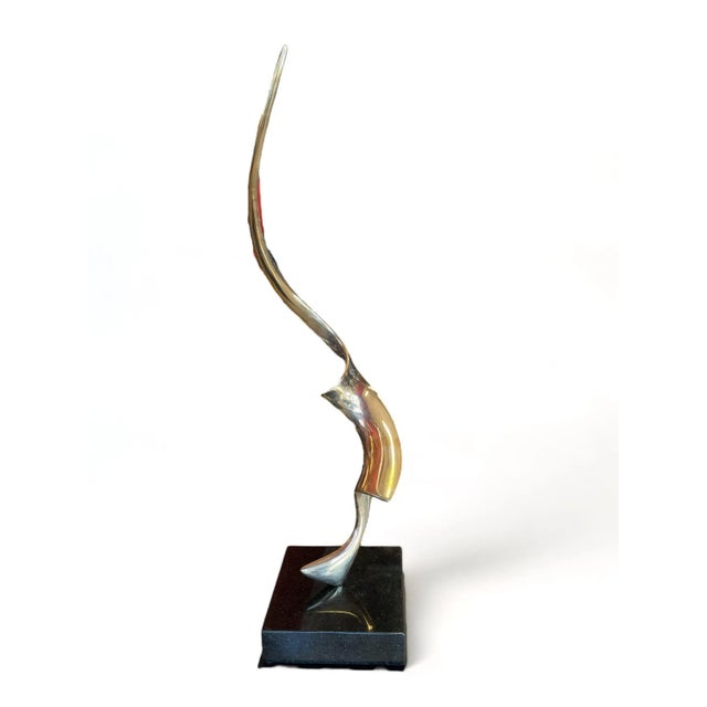 Abstract Louis Pearon/ Robbie Robins Bronze Sculpture For Sale - Image 3 of 6