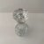 Hollywood Regency Vintage 1980s Cut Crystal Cylindrical Decanter With Octagonal Stopper For Sale - Image 3 of 7