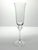 American 1970s Vintage Pair of Optic Ball Stem Fluted Champagne Glasses For Sale - Image 3 of 4