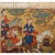 Asian Antique 1940 Vintage First Edition Offset Lithograph After C.1330 Persian Painting For Sale - Image 3 of 10