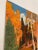 Traditional Fall Landscape Still Life Original Oil Painting on Canvas Board For Sale - Image 10 of 12