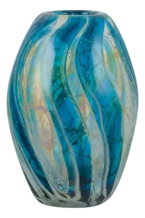 Modernist Italian Art Glass Vase, 1980s