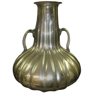 Mid-Century Mercury Glass Vase