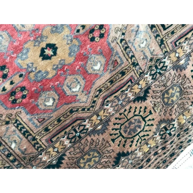 Vintage Tekke Turkman Rug For Sale - Image 3 of 13