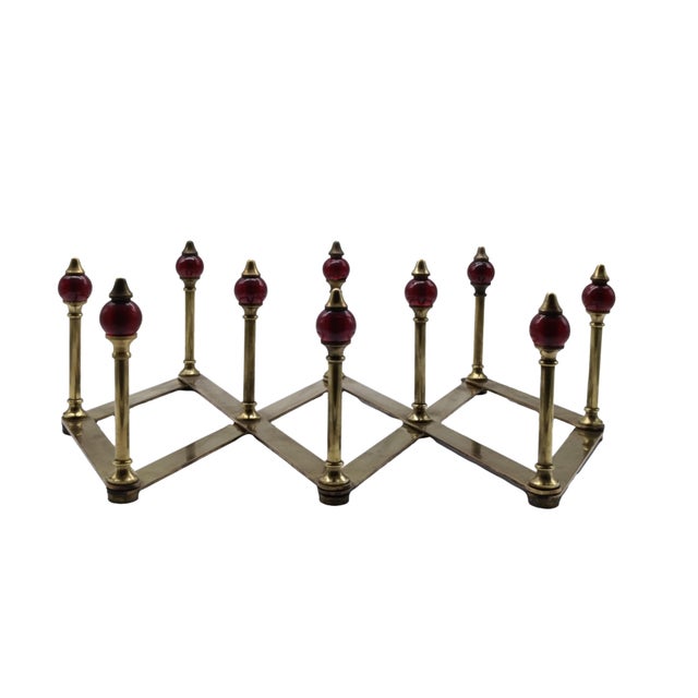 AT4 Wall Coat Rack by by Luigi Caccia Dominioni for Azucena, 1950s For Sale - Image 6 of 8