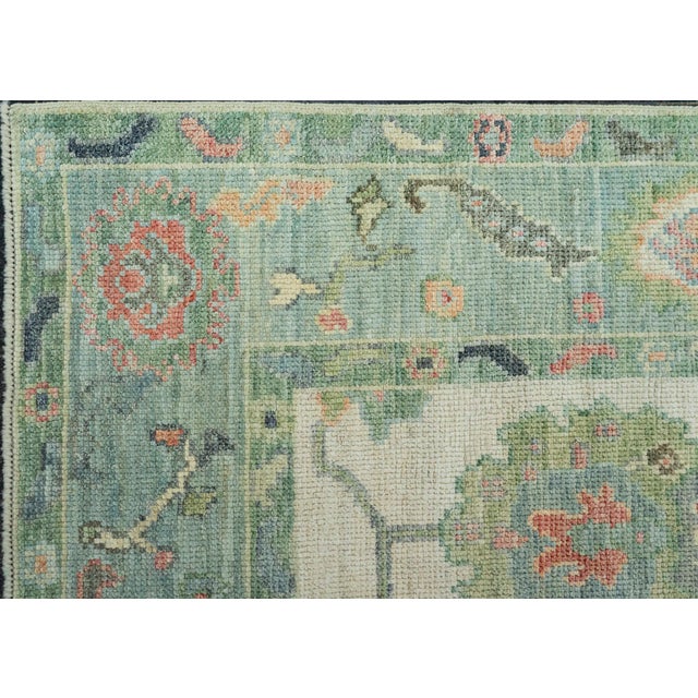 Early 21st Century Turkish Oushak Rug 5' x 7'4" #20313 For Sale - Image 5 of 8