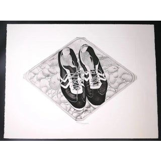 Untitled - Original Etching by Hans Schweizer - 1970s 1970s For Sale