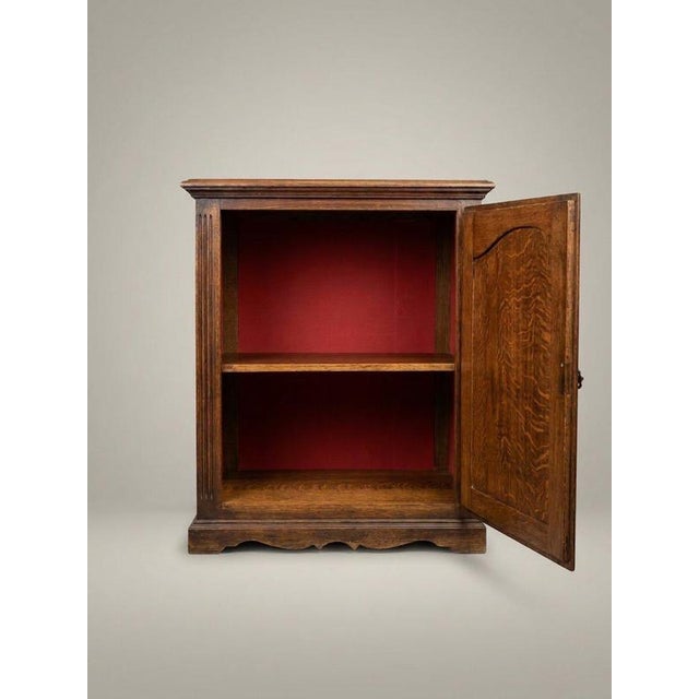 Early 20th Century French Country Oak Side Cabinet For Sale - Image 3 of 5