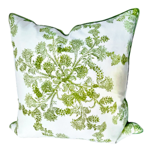 Vintage Dandelion Print Pillow