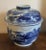 White Large Chinese Export Blue & White Porcelain Storage Jar and Cover For Sale - Image 8 of 13