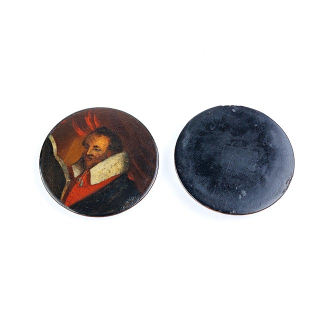 Mid 18th Century Papier Mache Snuffbox For Sale - Image 4 of 4