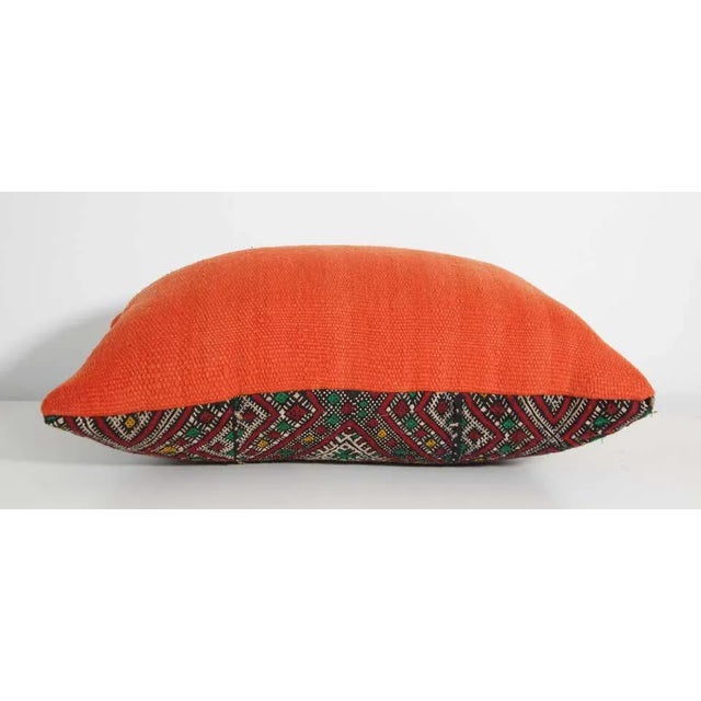 Berber Tribes of Morocco Moroccan African Tribal Throw Kilim Pillow For Sale - Image 4 of 13