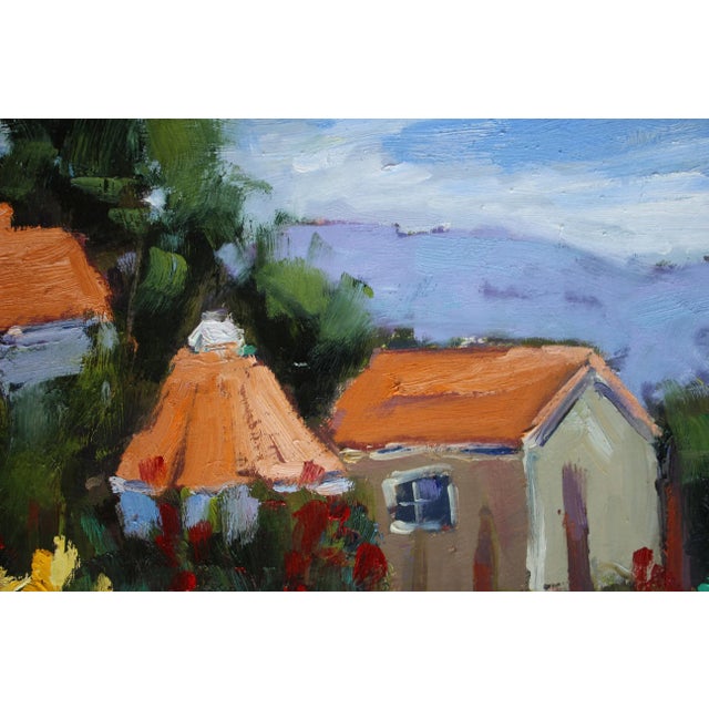 Original Oil Painting, Plein Air Sonoma Farm California For Sale - Image 9 of 13