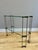 Brass and Glass 2-Tier Console Table by Peter Ghyczy, 1970 For Sale - Image 11 of 13