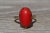 Metal The Coconut Creek: Antique Turn of The Century Mediterranean Coral Ring For Sale - Image 7 of 10