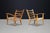 Wood Italian Sculptural Beechwood Armchairs with Woven Rope Seats, 1940, Set of 2 For Sale - Image 7 of 11