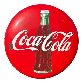 Vintage Coca - Cola Sign For Sale