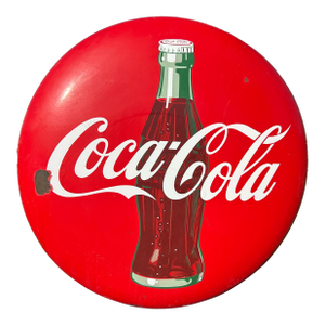 Vintage Coca - Cola Sign