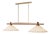 Nikho I Pendant Lamp in Wood with Brass and Fabric by Marine Breynaert For Sale