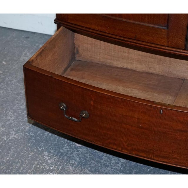 Antique English George III Linen Press For Sale - Image 11 of 18