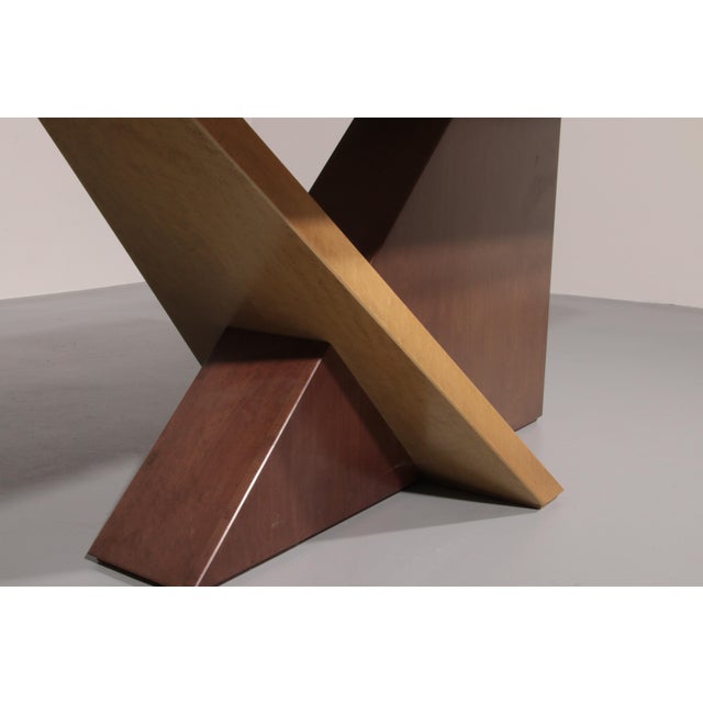 Italian Wooden Dining Table from Saporiti Italia, 1960s For Sale - Image 11 of 12