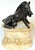 Grand Tour Bronze Reduction Il Porcellino “Borghese Boar” Carved Alabaster Base For Sale - Image 14 of 18