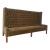 19th Century Ex-Bellagio Las Vegas 9ft Tufted Velvet High-Back Sofa Settee | Dramatic Luxury Statement Piece For Sale