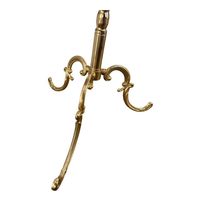 1950s 1950s Small Brass Italian Side Table For Sale - Image 5 of 7