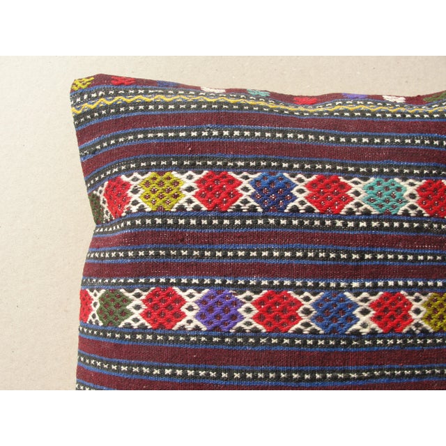 Kilim Rug Pillow Cover For Sale - Image 9 of 11