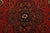 Baloch Rug 7’4” X 10’2” Red Wool Vintage Traditional Hand-Knotted Carpet For Sale In Philadelphia - Image 6 of 14