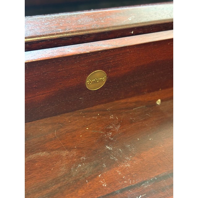 Wood Dyrlund Rosewood Desk For Sale - Image 7 of 12