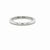 Tiffany & Co. Soleste 0.17 CTTW Diamond Band, Platinum, Size 6 For Sale - Image 9 of 10