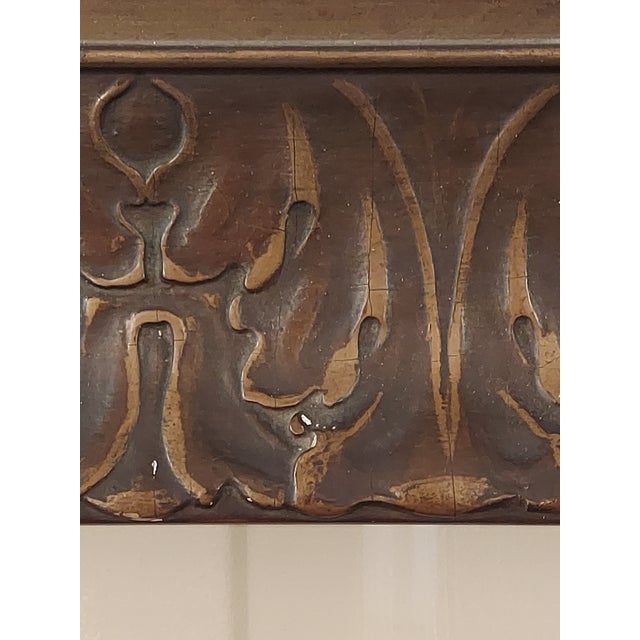 Antique California Artist Ralph Davison Miller Oil Painting Housed in a Carved Frame For Sale - Image 15 of 18