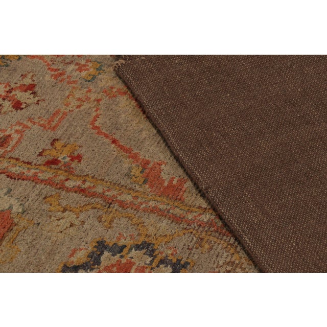 Antique European Axminster Rug With Colorful Intricate Floral Vines - Rug & Kilim For Sale - Image 10 of 10