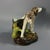 Ceramic Jerome Massier Fils Majolica Hunting Dog Vase For Sale - Image 7 of 12