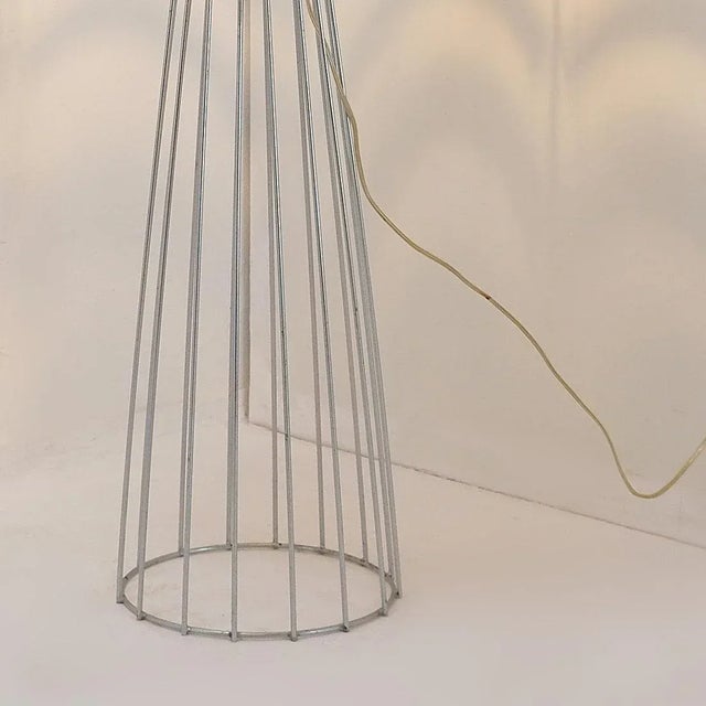 Silver Orion 45 Floor Lamp by Max Sauze, 1970s For Sale - Image 8 of 18