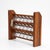 Modern Exotica Woodworkers 18 Jar Hanging Spice Rack Maple Walnut Padouk Mid Century For Sale - Image 3 of 9