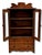 1900 - 1909 Unusual Early 1900s Antique American Miniature Size Wood & Glass Front "Salesmans Sample" Kitchen Hutch - 23 Inches Tall For Sale - Image 5 of 18