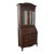 Century French Style Cherry Secretary Desk Bookcase For Sale