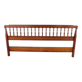 Henkel Harris Cherry King Size Headboard For Sale